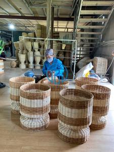 Soporte de Mimbre Natural Marrón para Plantas, Cesta Tejida a Mano para Macetas, Decoración para Hogar y Jardín, Proveedor de Maceteros - Product Image 6