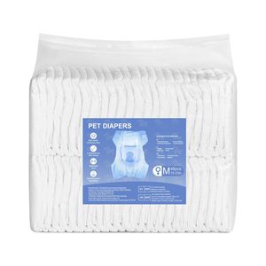 Pannolini Usa e Getta Stampati per Cani Femmine |   Super assorbente e a prova di perdite a 360° |   Indicatore di umidità - Product Image 5