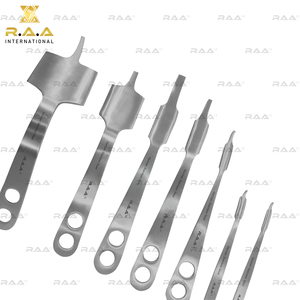 Ensemble de rétracteurs Hohmann de 7 pièces, acier inoxydable allemand, instruments chirurgicaux orthopédiques, qualité supérieure R.A.A. INTERNATIONAL - Product Image 4