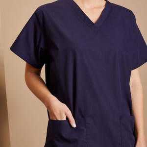 Hot Sale women's Stretch Medical Scrub <b>Set</b> Nursing Uniform <b>Doctors</b> Surgeons Clinical Hospital Healthcare Workwear - Product Image 3