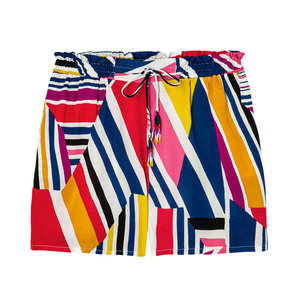Shorts de Baño Sublimados de Cintura Alta para Mujer, Shorts Deportivos de Verano, Shorts de Moda, Poliéster de Alta Calidad - Product Image 5