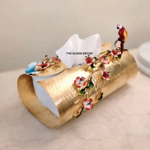 ที่ใส่ผ้าเช็ดปากสีทองคลาสสิก ดีไซน์สำหรับงานเลี้ยงอาหารค่ำ งานแต่งงาน งานเฉลิมฉลองวันหยุด ตัวเลือกที่ดีที่สุด สวยงามเหนือกาลเวลา - Product Image 2