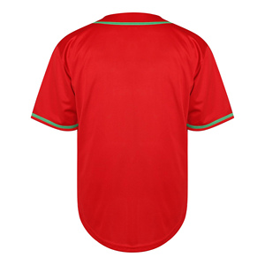 เสื้อเบสบอลโพลีเอสเตอร์น้ำหนักเบา ระบายอากาศได้ดี สีขาว สำหรับทีมทุกทีม แบบใหม่ เย็บสไตล์อเมริกัน ลดราคาพิเศษ - Product Image 2