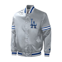 Veste bomber en satin pour homme, style universitaire, style baseball, légère, coupe classique, col rabattu, veste en satin d'automne