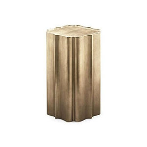 Mesas de centro y auxiliares de lujo con base de metal chapado en oro, de diseño único y de alta calidad, para salas de estar en el hogar y hoteles. - Product Image 4