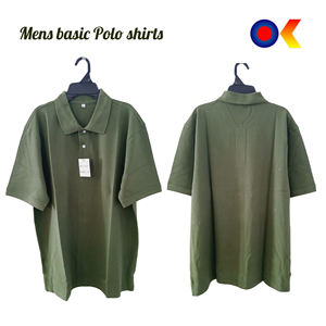 เสื้อโปโลแขนสั้นผ้าคอตตอนระบายอากาศสำหรับผู้ชายโลโก้ออกแบบได้ตามต้องการสำหรับใส่เล่นกอล์ฟแบบเรียบไซส์ใหญ่พิเศษ - Product Image 3