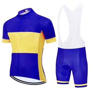 Maillot de cyclisme de qualité supérieure à manches courtes, avec poche zippée, léger, imprimé numériquement, coupe de course, pour vélo de route - Product Image 3