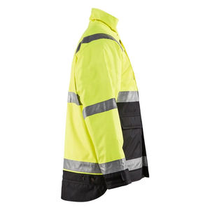 Chaqueta y Pantalón de Trabajo Profesional Resistentes, Protección Contra el Frío, Múltiples Bolsillos, Impermeables, Resistentes al Viento, Retardantes de Llama, de Poliéster - Product Image 2