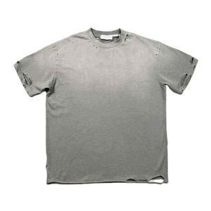เสื้อยืดแบบยูนิเซ็กซ์สั่งทำพิเศษ ผ้าฝ้าย 100% สีซีดแบบซันเฟด ทรงโอเวอร์ไซส์ คุณภาพดีที่สุด - Product Image 5