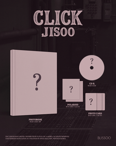 อัลบั้มเดี่ยวของจีซู BLACKPINK [CLICK] รุ่นโฟโต้บุ๊ค แผ่นซีดีเพลงป๊อป พลาสติก กระดาษ ภาษาเกาหลี ทุกวัย สะสมได้ BW-154 - Product Image 3
