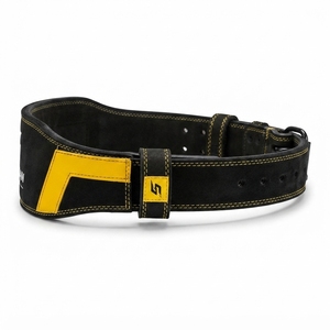 Ceinture de musculation en cuir robuste avec boucle à ardillon pour l'entraînement de force, personnalisable, protection du dos - Product Image 2