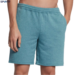 SPOFIT Men's <b>Plaid</b> Oxford Fabric High Waist Sporty Eco-Friendly Bermuda <b>Shorts</b> Elastic Waist Breathable Sequined Decoration - Product Image 1