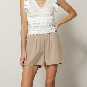 Shorts Cleo de Corte Elegante con Cintura Flexible, Ideales para Uso Diario en Verano, Shorts Casuales para Mujer - Product Image 2