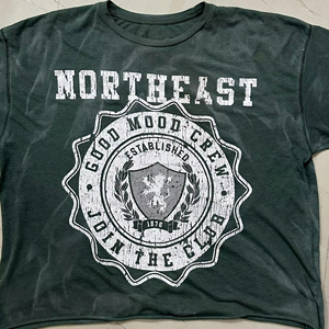 Logo personnalisé pour hommes Swag Fashion Sun Faded Washed Boxy-Fit T-shirt court surdimensionné 100% coton tricoté motif imprimé - Product Image 2