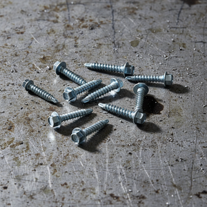 Heavy Duty Carbon Steel Zinc Plated Roofing Construction Fasteners-Self Drilling TEK Point Hex Drive <b>Screws</b> Class 4.8 6.8 Coarse - Product Image 1