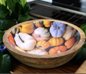 ชามไม้สำหรับอาหารเย็นงานหัตถกรรมงานแฮนด์เมดชามเครื่องใช้บนโต๊ะอาหารชามเสิร์ฟอาหารงานแต่งงาน - Product Image 4