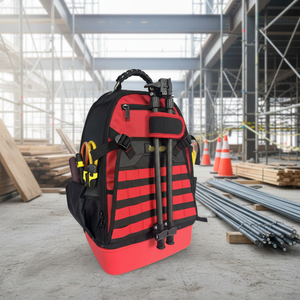 OEM Milwauke Durable 25L Electrician Carpenter <b>Tool</b> Bag Waterproof Multi-Function Hard Shell <b>Backpack</b> with 3-Year Warranty - Product Image 5