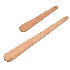 Fabrication professionnelle, prix attractif, chaussoir en bois de bouleau personnalisé, petit, ergonomique, à long manche, 38 cm, design luxueux - Product Image 6