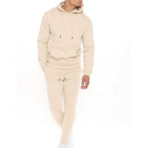 Venta caliente Hombres 100% Algodón Jogging Pullover SweatSuit Slim Fit Eco-Friendly Plain Chándal Asequible - Product Image 3