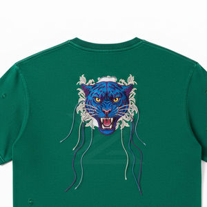 เสื้อยืดฮิปฮอปผู้ชาย โพลีเอสเตอร์/คอตตอน คอกลม ทรงปกติ พิมพ์ลายด้วยความร้อน ระบายอากาศได้ดี ผ้าป้องกันการเป็นขุย น้ำหนัก 150 กรัม รับสั่งทำ - Product Image 3