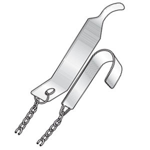 Retractor Parker de Calidad Premium, Manual, con Cadena Lowman, Juego de Instrumentos Quirúrgicos de Acero Inoxidable, Reutilizable, 850 mm de Largo - Product Image 6