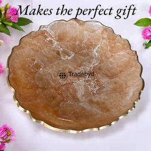 Bandeja de Servir de Resina Premium, Elegante Plato para Decoración del Hogar, Regalos y Entretenimiento Tradebyd - Product Image 6