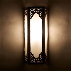 Lampe murale géométrique moderne en verre rectangulaire, éclairage intérieur, décoration de couloir, design léger - Product Image 5