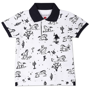 Polo pour enfants de qualité supérieure, tissu respirant, look élégant, toucher confortable, idéal pour l'uniforme scolaire et les tenues décontractées. - Product Image 4