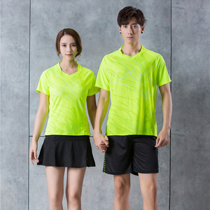 Conjunto Deportivo Personalizable para Hombre, Camiseta y Pantalones Cortos Transpirables para Tenis y Bádminton, Uniformes de Tenis Personalizables - Product Image 2