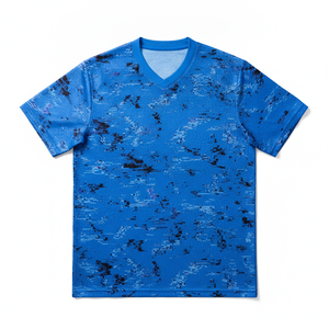 Conjunto de Uniforme de Fútbol Personalizado al por Mayor, Camiseta de Fútbol Sublimada de Secado Rápido, Ropa Deportiva de Entrenamiento para Hombre de Fábrica - Product Image 1