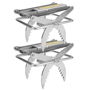 2 Trampas para Topos Tipo Tijera Reutilizables de Fácil Instalación para Exteriores, Control de Roedores de Metal Sólido para Jardín y Césped, Control de Plagas en Interiores - Product Image 1