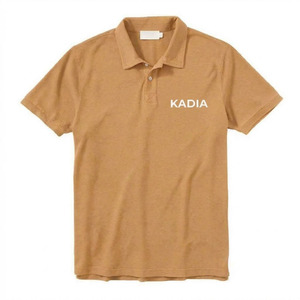 เสื้อโปโลชาย แขนสั้น ผ้าฝ้าย 100% สวมใส่สบาย มีกระเป๋า ป้องกันรอยยับ บริการ OEM น้ำหนัก 180 กรัม รับผลิตตามแบบ - Product Image 1