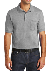 Polo de poche pour homme, style classique, boutonné, pour tenue professionnelle - Product Image 3