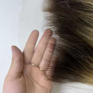 Extensiones de pelo doble dibujado sin enredos cabello vietnamita liso hueso crudo color personalizado con encaje - Product Image 3