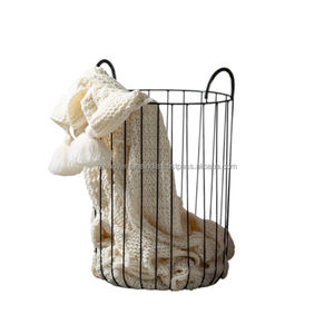 Top Quality Metal <b>Laundry</b> <b>Basket</b> Durable Stylish & Spacious for Clothes Towels & More At Pocket Friendly Prices From Supplier - Product Image 4