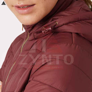 Vestes matelassées en polyester légères, imperméables, réversibles, grandes tailles, pour femmes, décontractées, pour l'extérieur, chaudes et respirantes pour l'hiver - Product Image 5