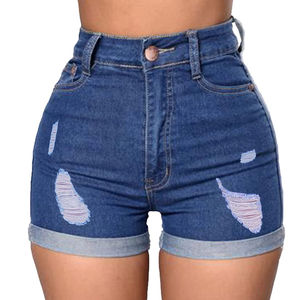 Shorts en jean pour femmes, best-sellers, mode féminine, longueur genou, avec poches, en vente à prix réduits. - Product Image 1