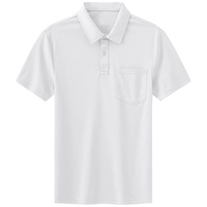 Men polo shirts 100%polyester Top quality sport wear Golf polo t-shirt Custom Logo Shirt for Men - Product Image 5