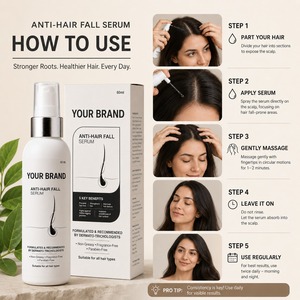 Sérum capillaire anti-chute de cheveux en marque privée OEM pour réduire la chute des cheveux, renforcer les racines et prendre soin du cuir chevelu - Product Image 5