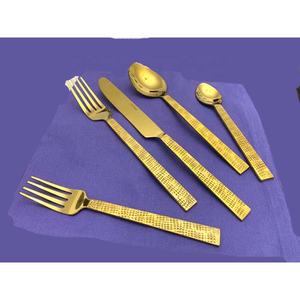 Nouvel ensemble de couverts fourchette cuillère en métal de bonne qualité en acier inoxydable avec ensemble de couverts au design moderne unique - Product Image 3