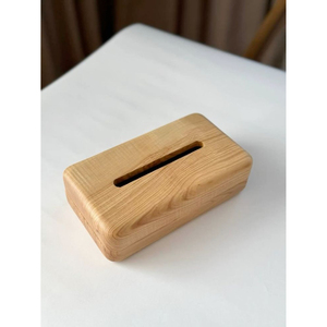 Boîte à mouchoirs vintage en bois, support personnalisé pour mouchoirs en papier, taille standard pour la maison, le salon, le bureau, la coiffeuse - Product Image 1