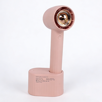 Mini ventilateur de bureau sans fil rechargeable par USB, portable, ultra silencieux, pour le bureau, les voyages et l'extérieur