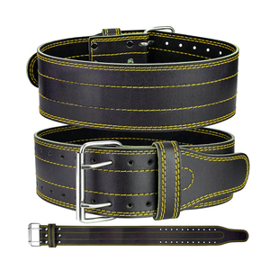 Customized Logo Heavy Duty <b>Weight</b> Lifting Belt Powerlifting Back Support for Gym <b>Training</b> Fitness Workout - Product Image 5