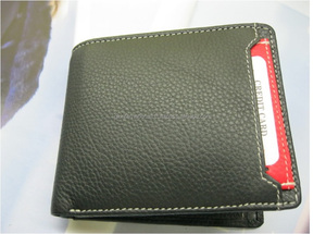 กระเป๋าสตางค์หนังผู้ชายแบบพับสองพับจากดีไซเนอร์สั่งทําในอินเดีย ขายส่งกระเป๋าสตางค์หนังและอุปกรณ์เสริม - Product Image 6