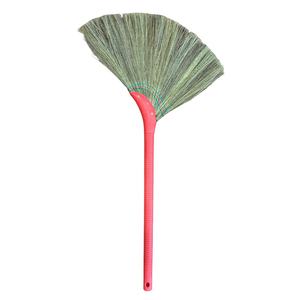 Good Quality Durable Grass <b>Broom</b> Handmade Colorful Long Wooden PVC <b>Handle</b> Made Vietnam Competitive Price for Home Furniture Use - Product Image 4