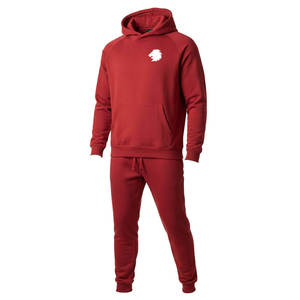 Survêtements pour hommes 2 pièces, grande taille, logo personnalisé, survêtement en coton et polyester, survêtements décontractés pour hommes - Product Image 1