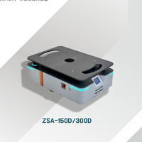 Robot AGV AMR Laser SLAM pour la logistique d'entrepôt, la manutention des matériaux et le transport en usine ZNS-150D/300