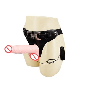 Meilleure vente XL adulte-amical Silicone réaliste pénis gode avec ceinture souple Silicone jouets sexuels pour les femmes + 91 9618678282 - Product Image 5