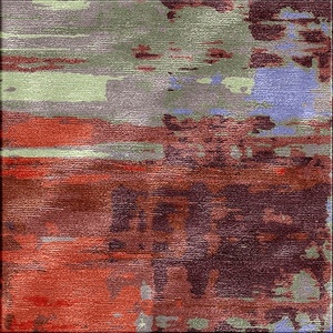 Alfombra Moderna de Lana y Viscosa, Tufted a Mano, Acolchada, Antideslizante, para Sala de Estar, Dormitorio y Área de Juegos Infantiles - Product Image 5