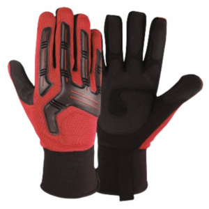 ถุงมือช่างอมาราหนังสังเคราะห์คุณภาพสูง ป้องกันแรงกระแทก สำหรับงานอุตสาหกรรม เสริมความแข็งแรงเพื่อการปกป้องมือสูงสุด - Product Image 4